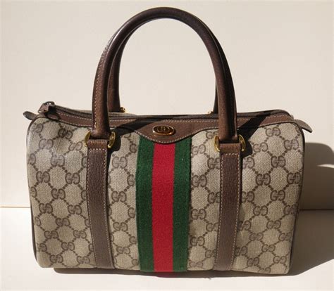 vintage gucci bags white|authentic Gucci vintage bag.